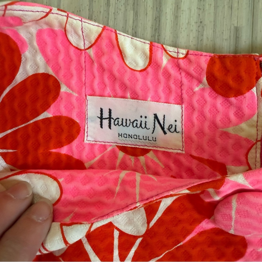Stunning Hawaii Nei Vintage Hawaiian Daisy Maxi Dress size 2 - Picture 3 of 6